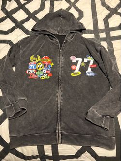 Graphic Design Jacket Zip Up