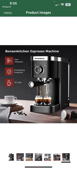 Bonsenkitchen 15 Bar Espresso Machine for Sale in Los Angeles, CA - OfferUp