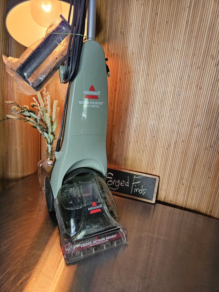 π― Bissell QuickSteamer Multi-Surface β Compact Carpet & Floor Cleaner + Cross Action Brush