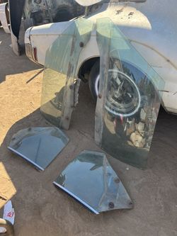 71,72,73 Riviera  Driver Door Glass 