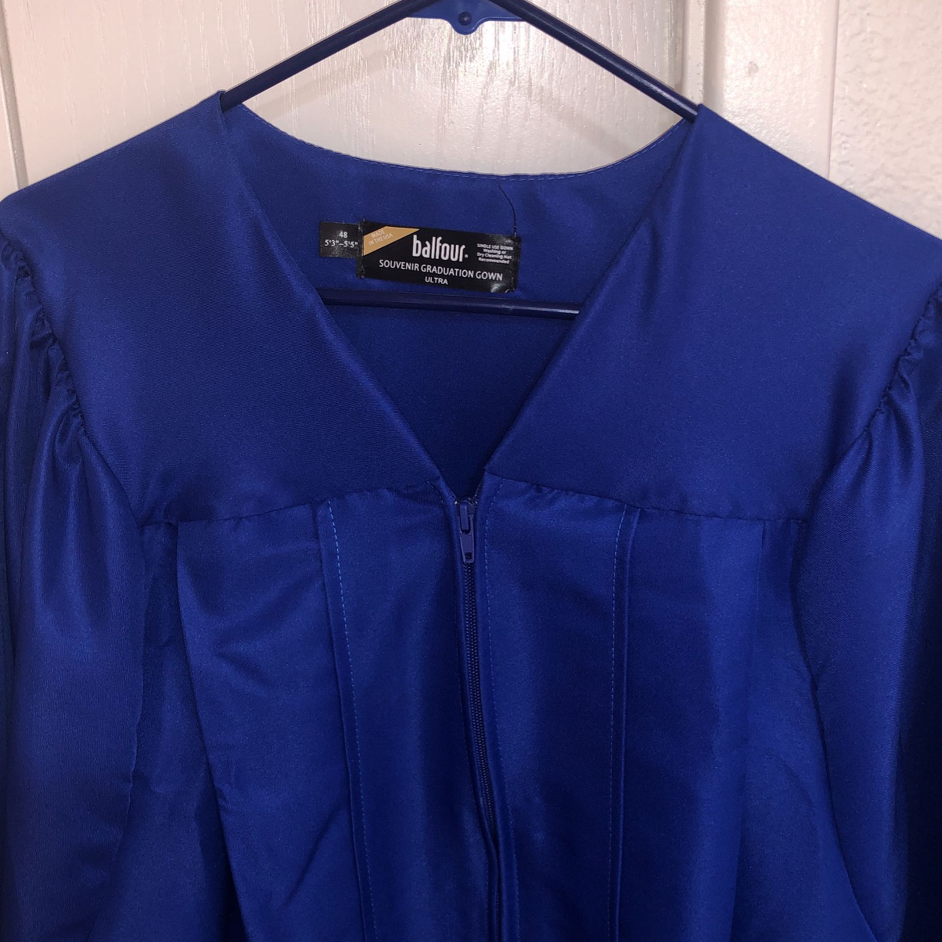 Cap and Gown - Royal Blue
