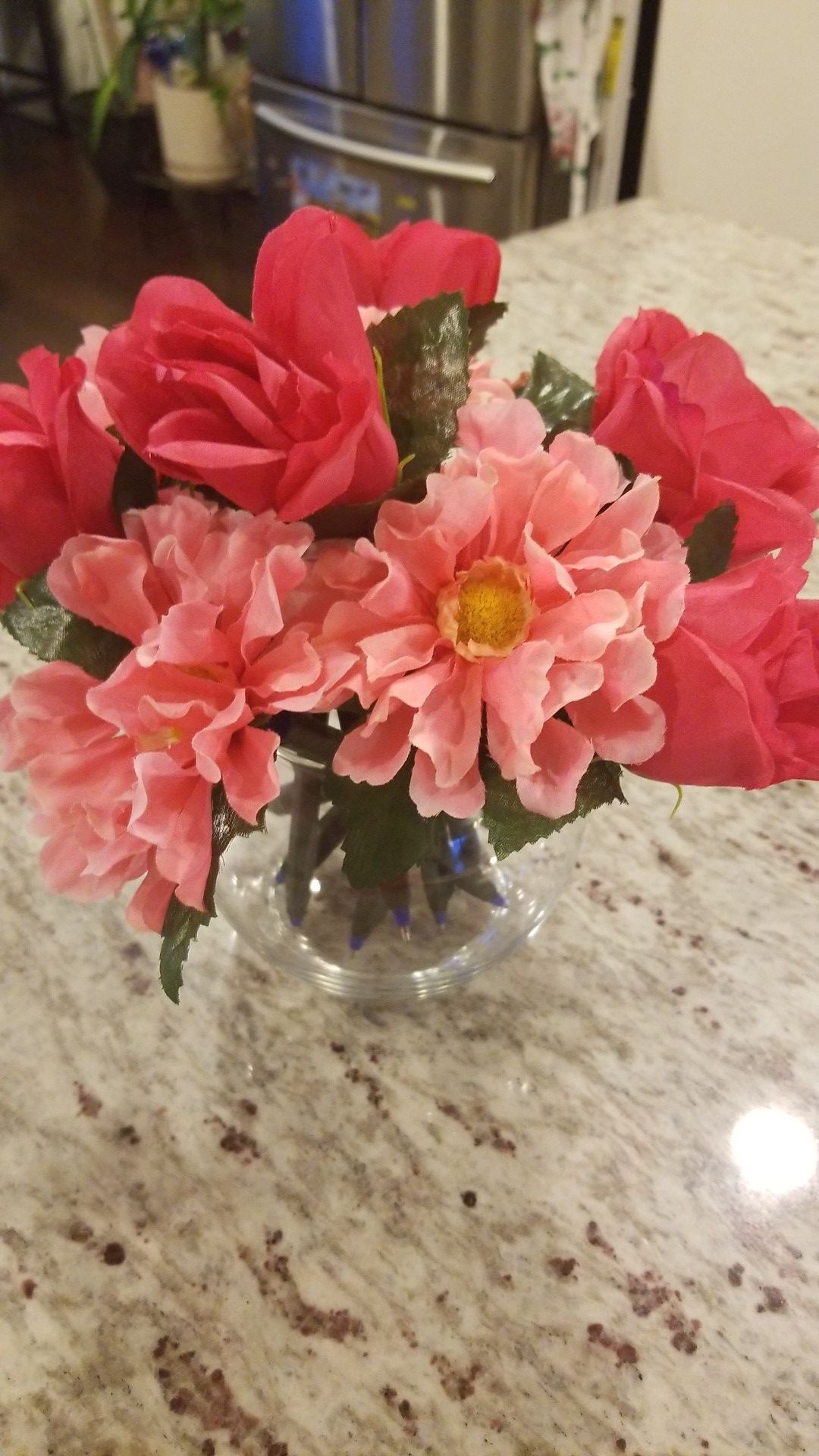 Handmade Pen Flower Vase