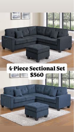 4-Piece Sectional Set