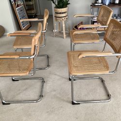4 Rattan Chairs