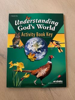 Abeka 4th grade Science activity book answer key—Understanding God’s World