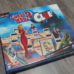 New Sealed Guess Who? Clue Game Hasbro Mash+ups 