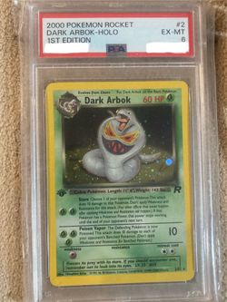 dark arbok 1st edition