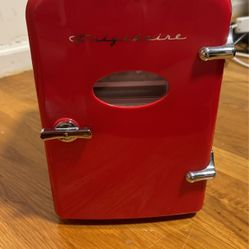 Red Mini Fridge