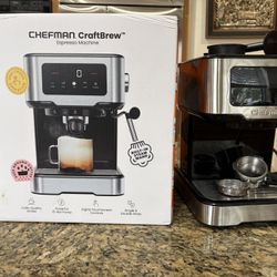 Chefman Expresso Machine Used Once Scripps Ranch