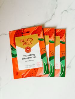 Hydrating Sheet Mask with Watermelon (Pack of 3)˖⁺‧₊˚❀˚₊‧⁺˖