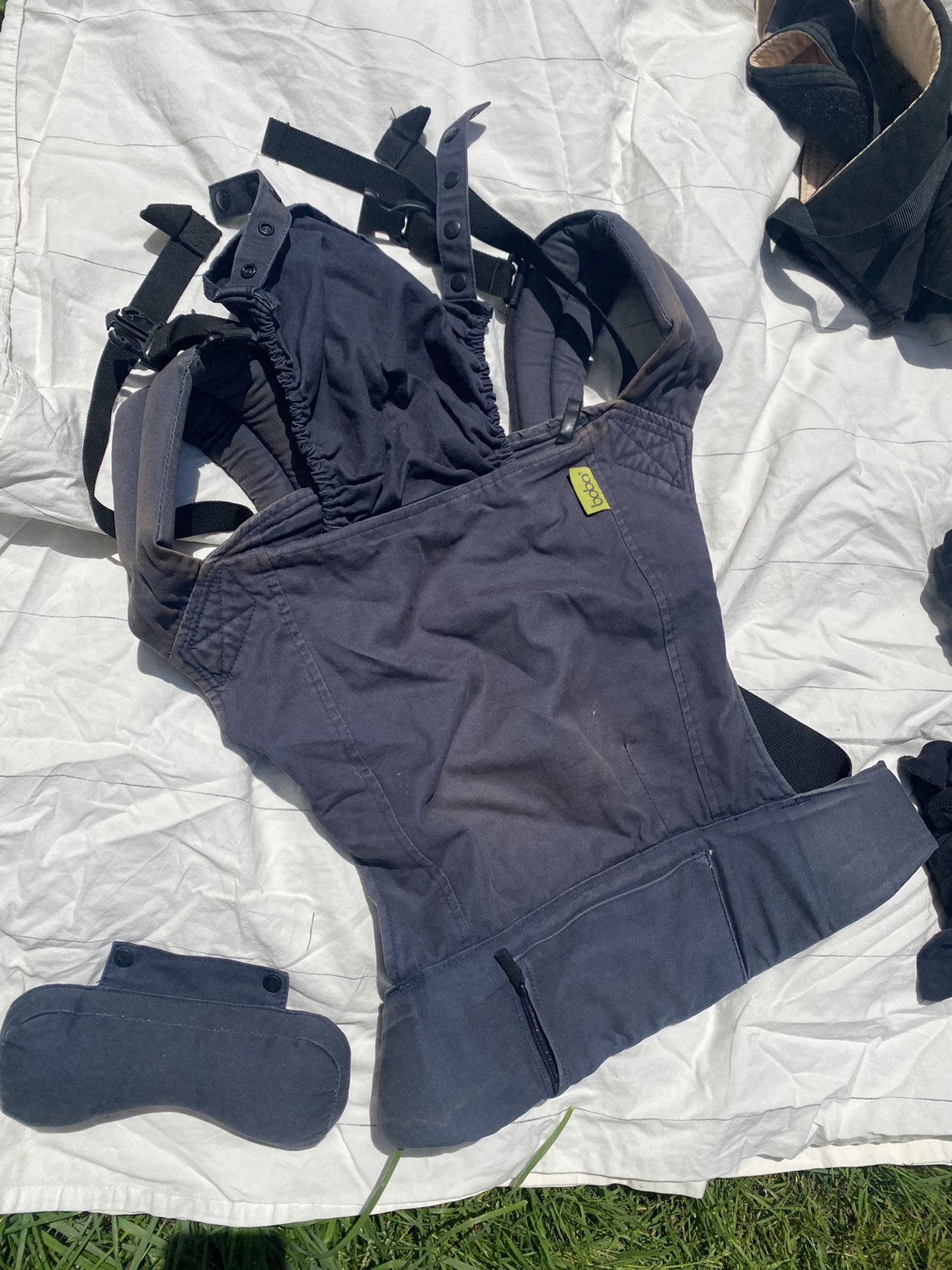 Boba X Baby Carrier - Adaptable, Micro-Adjustable for Babies 7-45 lbs (Blue)