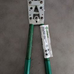 Greenlee K-Series Crimping Tool 8-1/0 AWG K05-1SPGL(Exclusive From Germany)