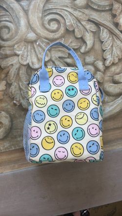 Smiley Face Kids Lunch Bag