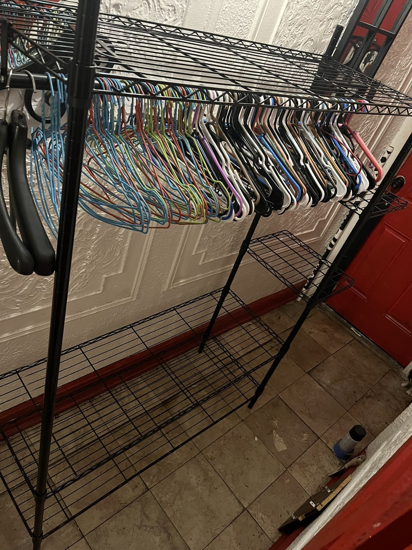 Wardrobe Clothes Storage Rack