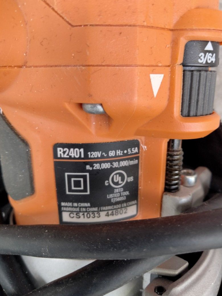 Ridgid Trim Router