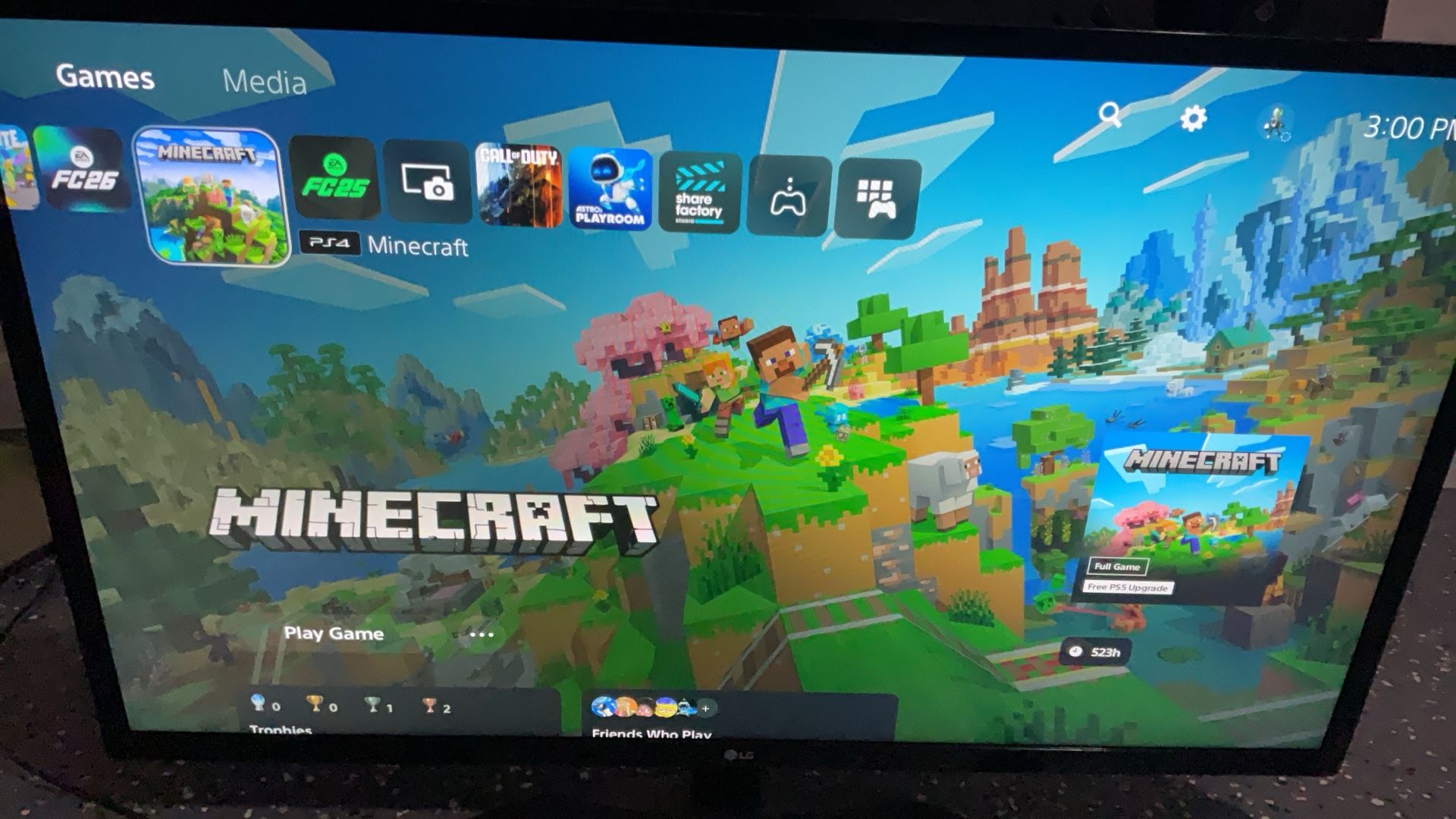 lg 32" Monitor straight screen