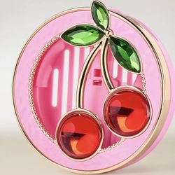 Super Cute! BATH & BODY WORKS 💕🍒CHERRIES 🍒💕Car Visor or Vent Clip Fragrance Holder