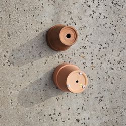 2 Terra Cotta Flower Pots
