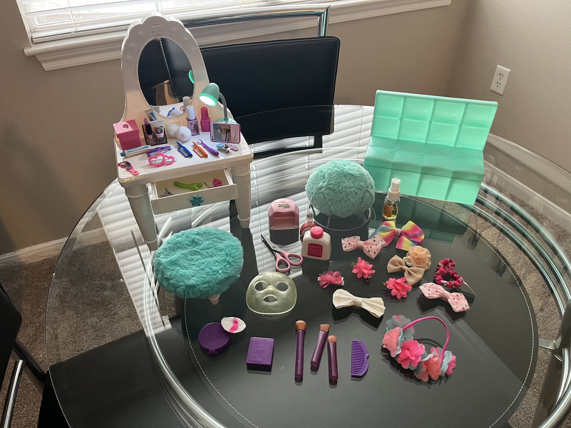 My Life As Vanity Play Set for 18" Dolls + 20 Pieces