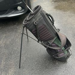 Green Golf Bag 