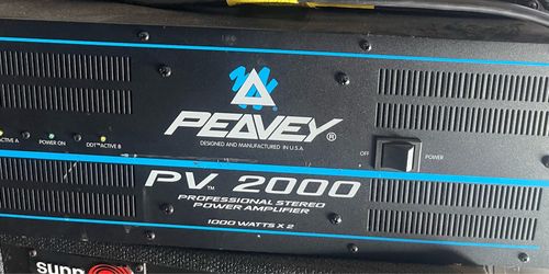 Peavy 2000 Power Amplifier