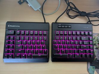 KINESIS - Freestyle Edge RGB Split Mechanical Keyboard