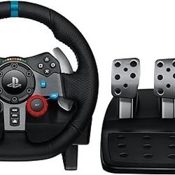 Logitech G29 Driving Force Racing Wheel, Pedals, and Wheel Stand Pro