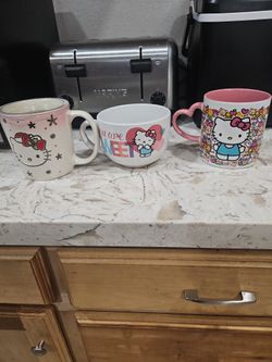3 Mugs For $40