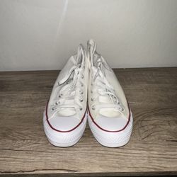 White Men’s Converse 