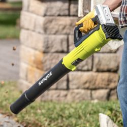 Sun Joe Cordless Blower With Battery And Charger