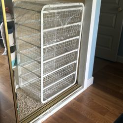 6 Drawers - White Metal 