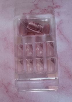 Pink Press-On Nails