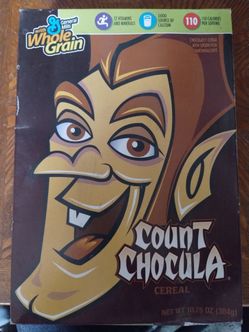 2006 Count Chocula Cereal Box