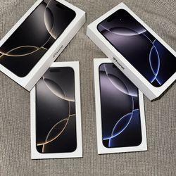 Apple iPhone 16 Pro Max Black Or Natural Unlocked New With Apple Receipt I Can Meet You Today 