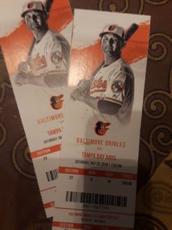 Baltimore Orioles tickets