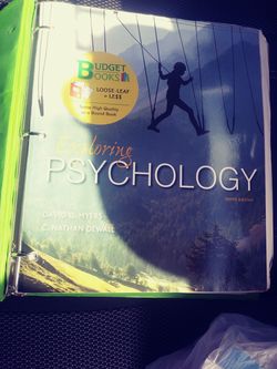 Exploring Pshlychology book Tenth Edition by David Myers