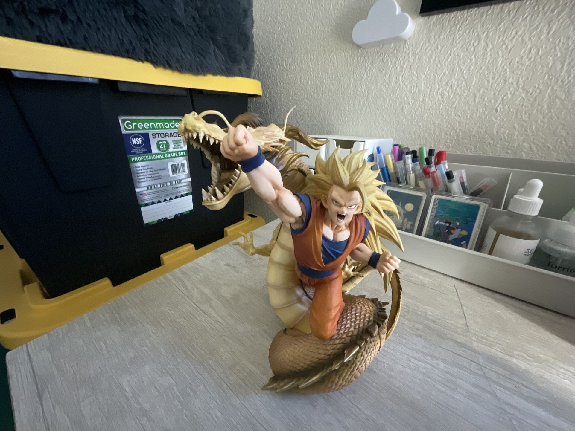 Dragon Ball Z Super Saiyan 3 Goku Dragon Fist Explosion Figure, Dragon Ball Super Ichibansho Piccolo Figure , kid buu figure