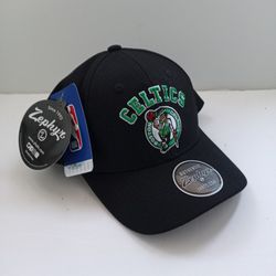 Boston Celtics Adjustable Curved Bill Cap