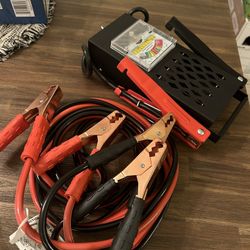 New Battery Tester w/ 12ft. Jumper Cables