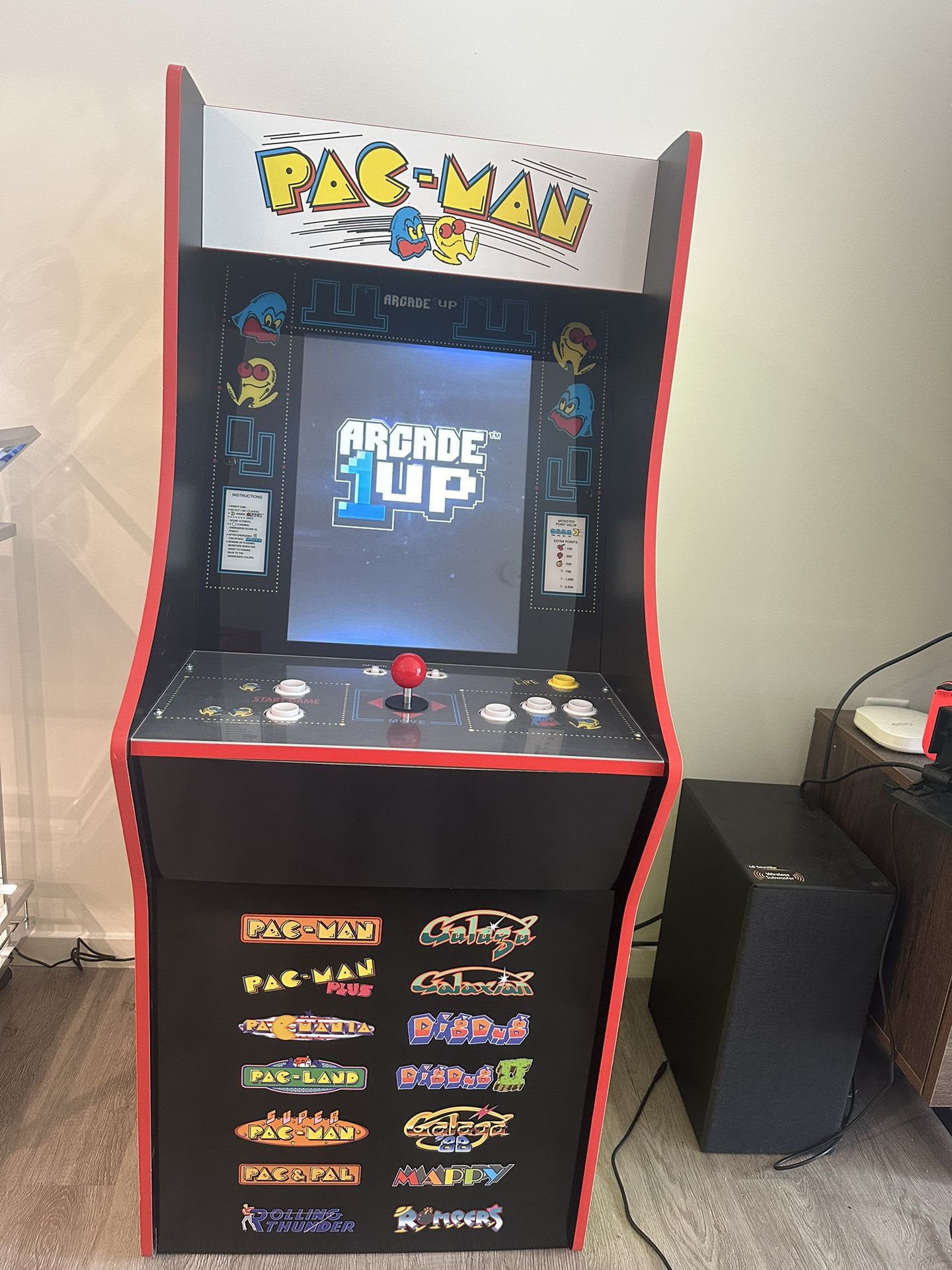 Pac-Man Galaga 12 Games Arcade