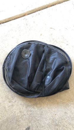 Back windshield sunshade