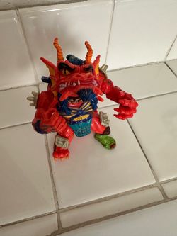 Vintage TMNT Hothead Action Figure 1992 Playmates Turtles