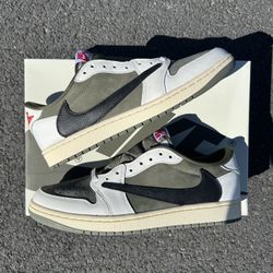 Jordan 1 Travis Scott Medium Olive