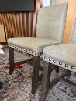 Living spaces 4 chairs used in good condition