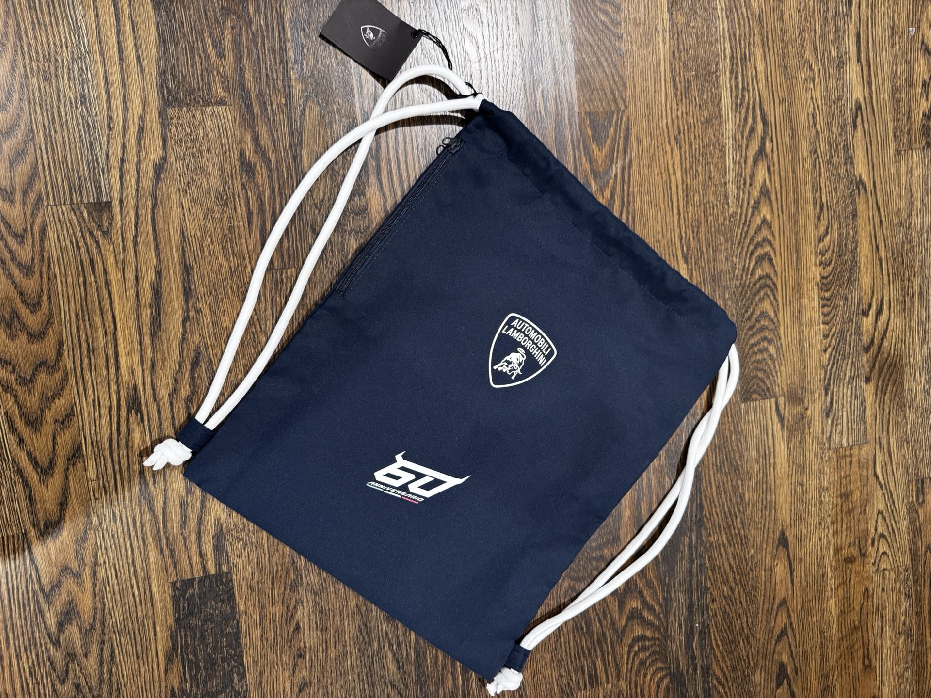 Lamborghini Drawstring Tote Bag 