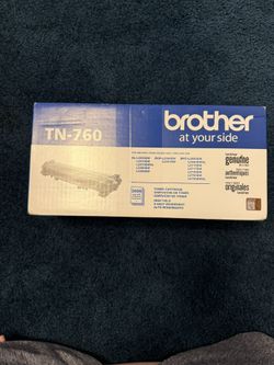 Brother Printer TN-760 Black Toner Cartridge 