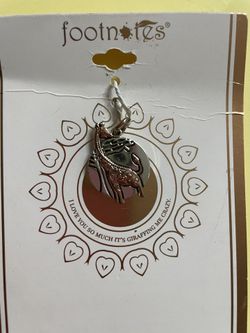 Footnotes Charm Silver