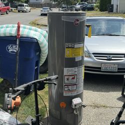 Empty Hot Water Tank