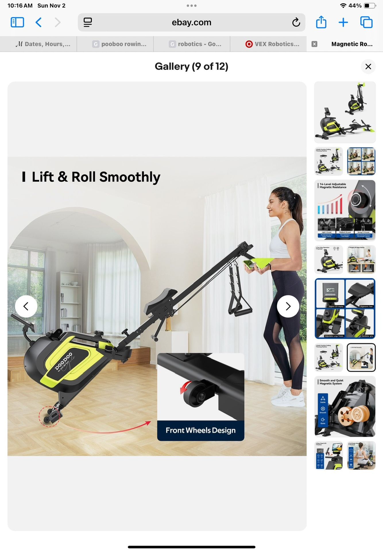 Exercise Rowling Machine