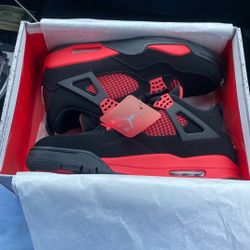 Jordan 4 Red Thunder 